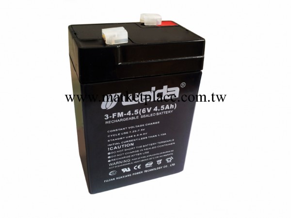 供應衡器電子秤專用蓄電池6V4.5Ah+免維護蓄電池工廠,批發,進口,代購