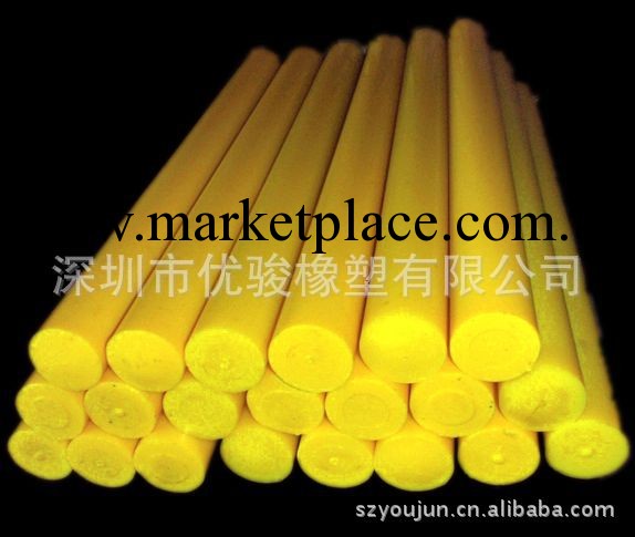 聚氨酯棒Φ180*500， 黃色93～95A 耐磨耐壓拉伸率長承載負荷大工廠,批發,進口,代購