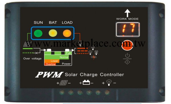 太陽能控制器/太陽能路燈控制器/光伏控制器/新款工廠,批發,進口,代購