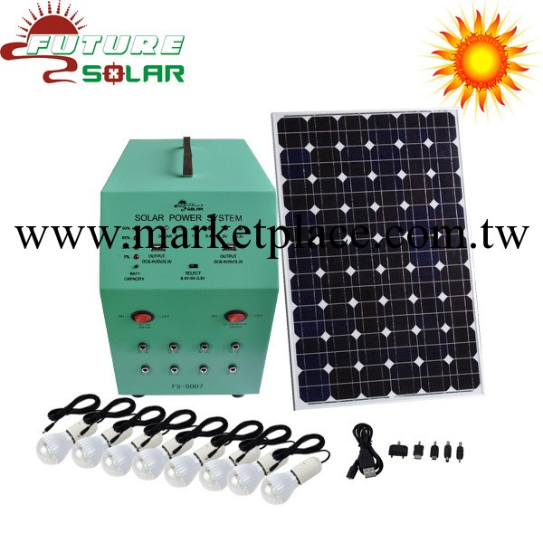 太陽能充電照明系統產品 FS-S007/007A 可用於電視，風扇，燈等工廠,批發,進口,代購