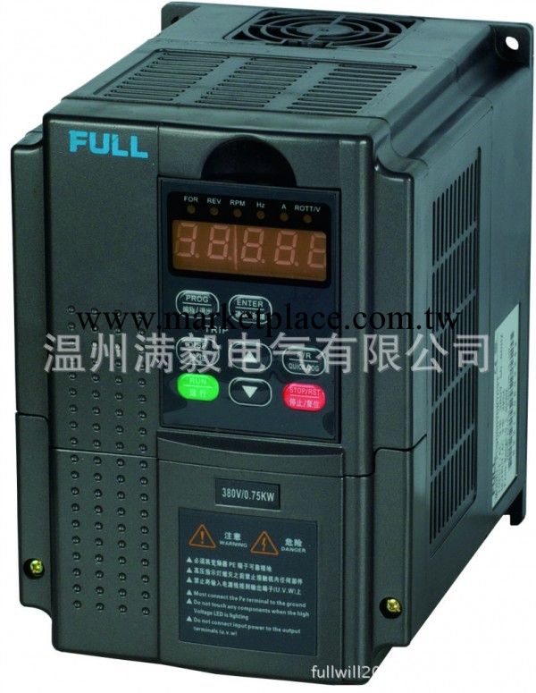 廠傢直銷/FU9000L系列0.75KW/380V高性能矢量型變頻器/質保18個月工廠,批發,進口,代購