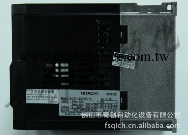 華南總代理 日立變頻器 1.5KW變頻器 WJ200-015HF[正品]工廠,批發,進口,代購