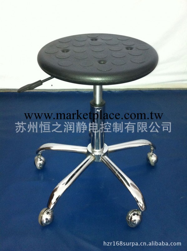 防靜電PU圓凳配導電金屬輪（專業生產廠傢）工廠,批發,進口,代購