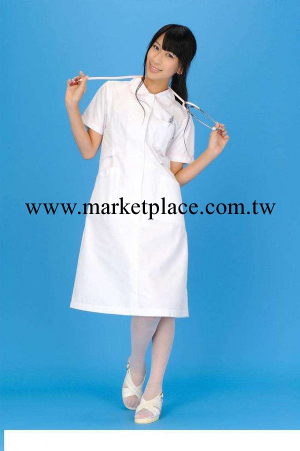 廠傢現貨銷售短袖白大褂，適用於美容，醫療等行業工廠,批發,進口,代購