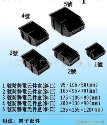 供應防靜電元件盒（斜口）工廠,批發,進口,代購