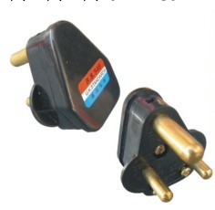 接線插頭  電源三極 插頭  黑色 大南非 插頭工廠,批發,進口,代購