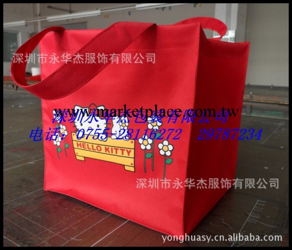 供應韓版Hello Kitty購物袋/超大號環保帆佈包KT工廠,批發,進口,代購