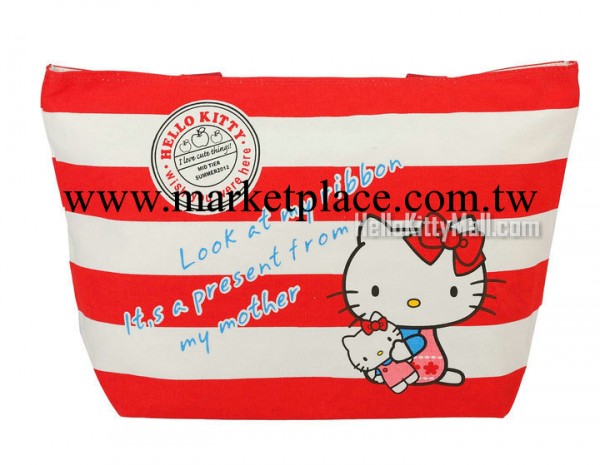 新款hello kitty環保購物袋 單肩包 媽咪包 帆佈袋 058工廠,批發,進口,代購