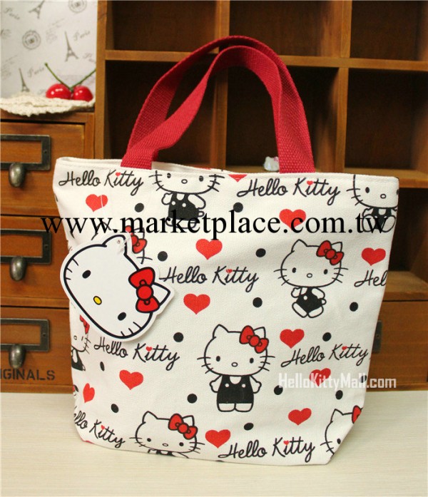 5370-hello kitty飯盒袋 便當袋 便當包 手提袋工廠,批發,進口,代購