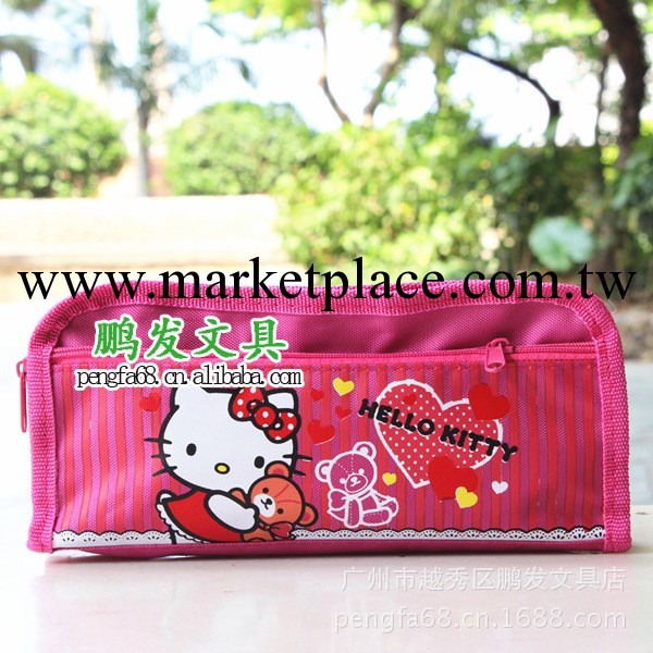 多款卡通可選 Hello Kitty筆袋 多用途三層拉鏈筆袋 22.5*10*4.5工廠,批發,進口,代購