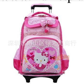 Hello Kitty 13年最新女生蝴蝶結拉桿兒童書包 TR-HK3038工廠,批發,進口,代購