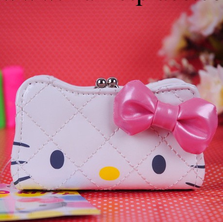 正版Hello Kitty 凱蒂貓搭扣口紅包零錢包工廠,批發,進口,代購