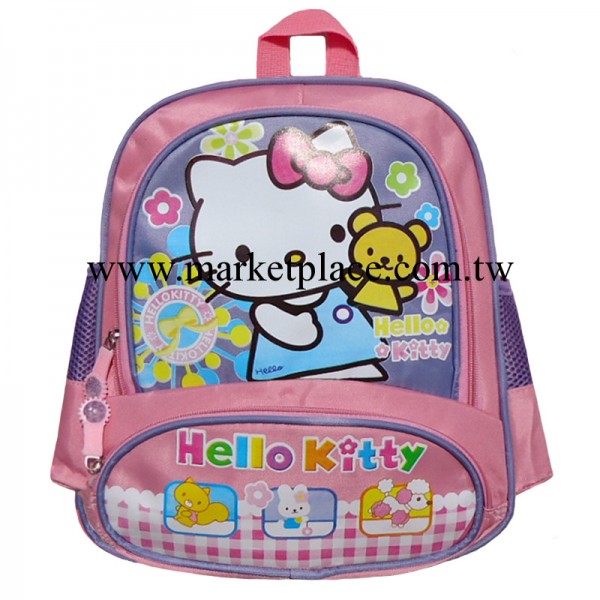 h5907#韓版書包批發Hello Kitty凱蒂貓兒童書包女生款雙肩背中小工廠,批發,進口,代購