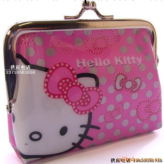 批發 Hello Kitty 凱蒂貓 卡通零錢包 卡扣錢袋/1364工廠,批發,進口,代購