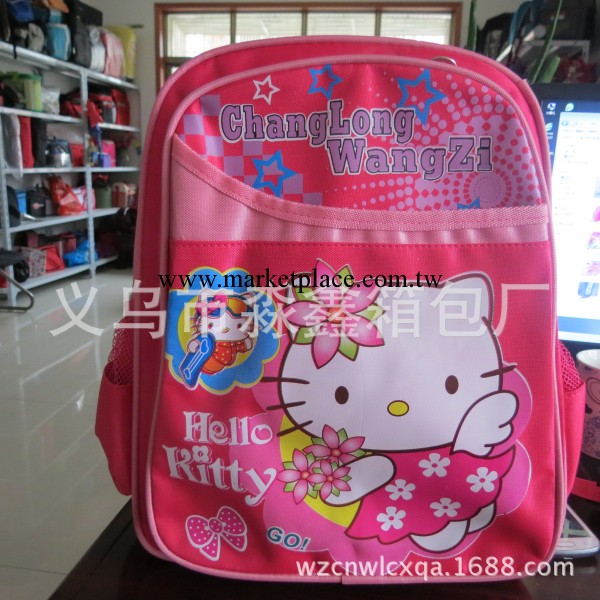 批發韓版hello kitty KT兒童書包 書包中學生書包雙肩女包工廠,批發,進口,代購