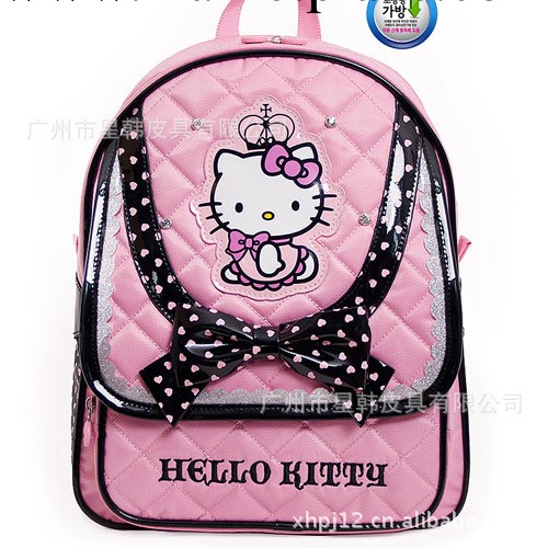 韓版HelloKitty 凱蒂貓可愛女學生兒童書包女雙肩包背包幼兒書包工廠,批發,進口,代購