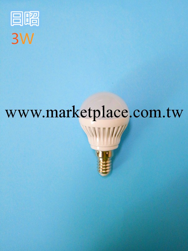 【日昭光電】LED燈泡 E14螺口 3W球泡燈 節能室內照明低價廠傢價工廠,批發,進口,代購