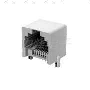 優惠供應PCB插座 網絡插座 RJ45 RJ11PCB-8025A 多排可定制工廠,批發,進口,代購