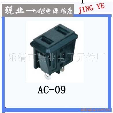 供應AC電源插座  插座 二孔插座（圖）(圖)工廠,批發,進口,代購