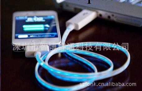 USB發光充電線 冷光線 流動充電發光線批發・進口・工廠・代買・代購