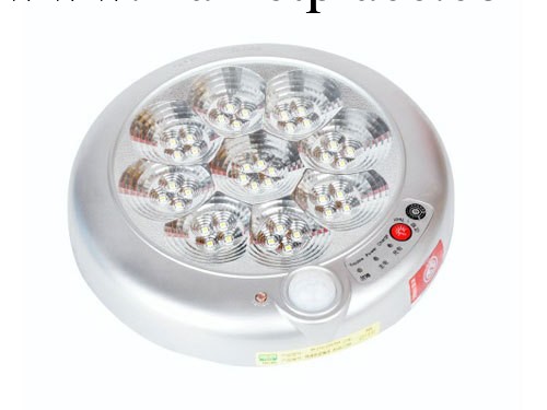 直銷 消防應急照明  消防應急燈具  LED吸頂應急燈 圓盤吸頂燈工廠,批發,進口,代購