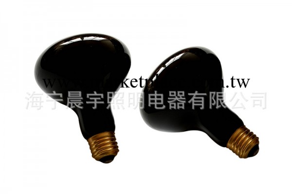 長期供應 R95 本料黑紅外線燈泡 防水燈泡 高溫白熾燈泡工廠,批發,進口,代購