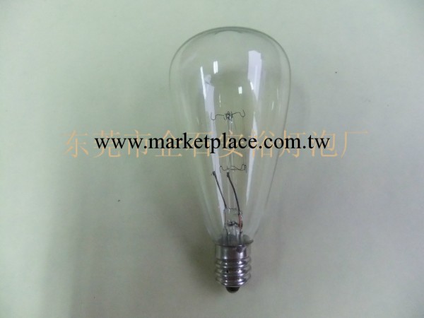木瓜燈泡 ST38 E12普通白熾燈泡 25W指示燈泡 裝飾燈泡工廠,批發,進口,代購