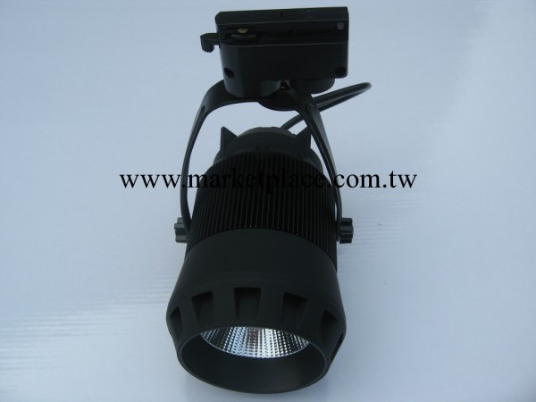 40W  LED  UL CE高顯色指數CREE  COB高亮度軌道燈 集成軌道射燈工廠,批發,進口,代購