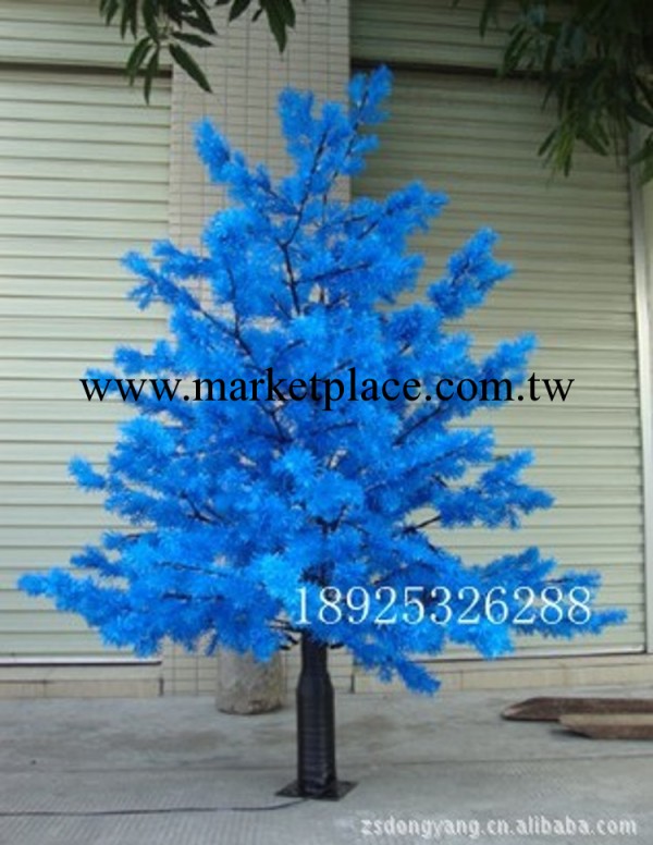 工廠直銷 2.5米 led聖誕樹 藍色松針樹燈 錐形景觀樹燈 led松柏樹工廠,批發,進口,代購