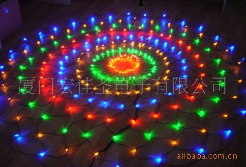 LED彩色圓形網燈-直徑2M工廠,批發,進口,代購