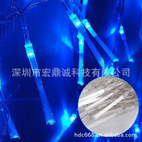 供應藍色LED聖誕裝飾燈串 LED光纖燈串 10M100LED光纖燈串批發・進口・工廠・代買・代購