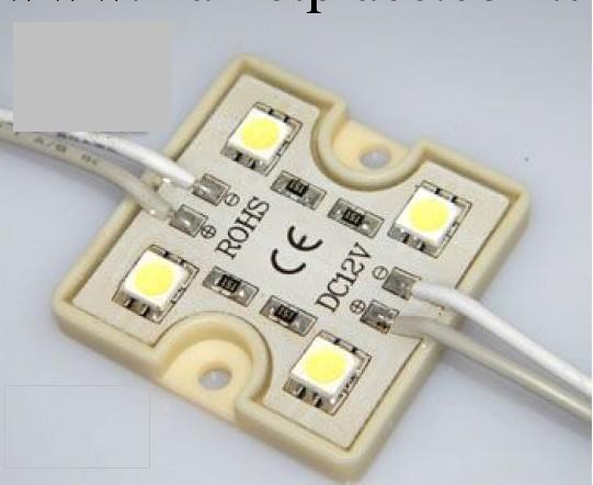 5050SMD LED貼片防水白光模組  5050貼片4燈模組光  正方形模組批發・進口・工廠・代買・代購