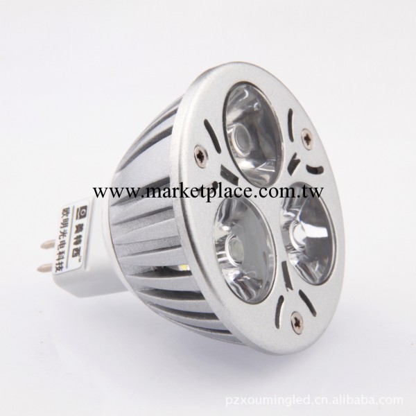 年底特價促銷7.5元！12V 3*1W LED杯燈  MR16壓鑄鋁LED射燈工廠,批發,進口,代購