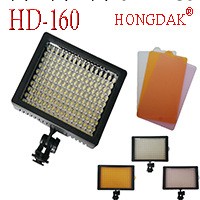 LED補光燈-led攝影燈-單反相機攝影燈LED-HD-160 HONGDAK鴻達自銷工廠,批發,進口,代購