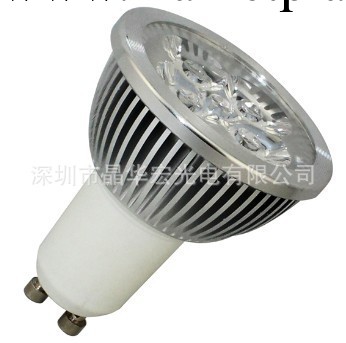 過CE,ROHS,SAA認證 車鋁GU10射燈4*1W led射燈4*1W  AC/DC12V工廠,批發,進口,代購