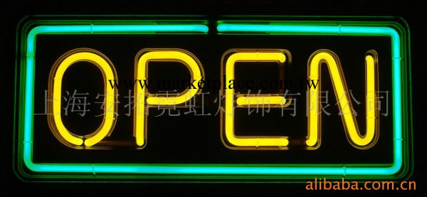 供應open neon sign 霓虹燈 招牌 廣告牌 neon light工廠,批發,進口,代購