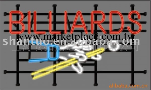 供應 霓虹燈 billiards neon sign neon light 吊牌 廣告牌 霓虹工廠,批發,進口,代購