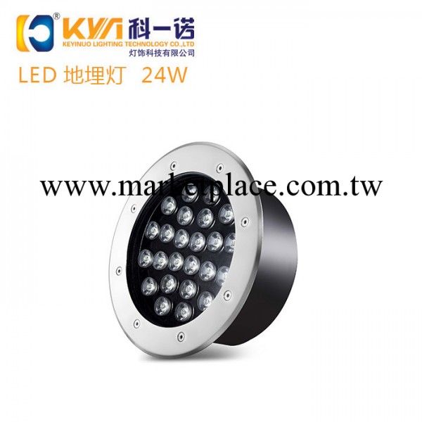 科一諾LED埋地燈24W大功率高亮度戶外IP67led燈 K-FDM-002-230-24工廠,批發,進口,代購