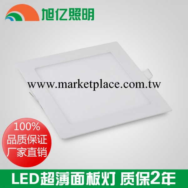 新款LED超薄麵板燈平板燈方形3W6W9W12W18W高亮高性價比廠傢直銷工廠,批發,進口,代購