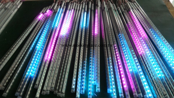大型LED生產廠傢特惠促銷：高品質5050/72珠彩色流星雨燈批發・進口・工廠・代買・代購