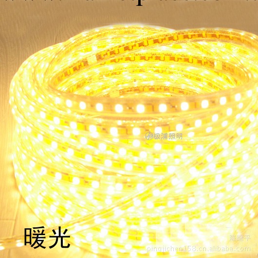 【工廠直銷】220Vled燈帶高亮5050 60珠 軟燈條低光衰 國際品質工廠,批發,進口,代購