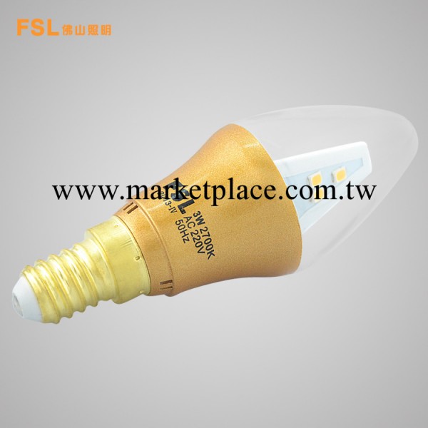 佛山照明LED蠟燭燈3WLED尖泡螺口E14工廠,批發,進口,代購