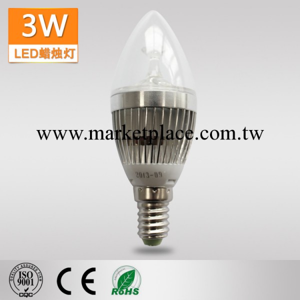 【企業集采】led尖泡燈3W led蠟燭燈 E14螺口大功率超亮 廠傢批發工廠,批發,進口,代購