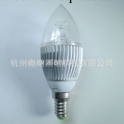 新款 LED燈泡 替換燈 3W 蠟燭燈 杭州奧朗廠傢供應批發・進口・工廠・代買・代購