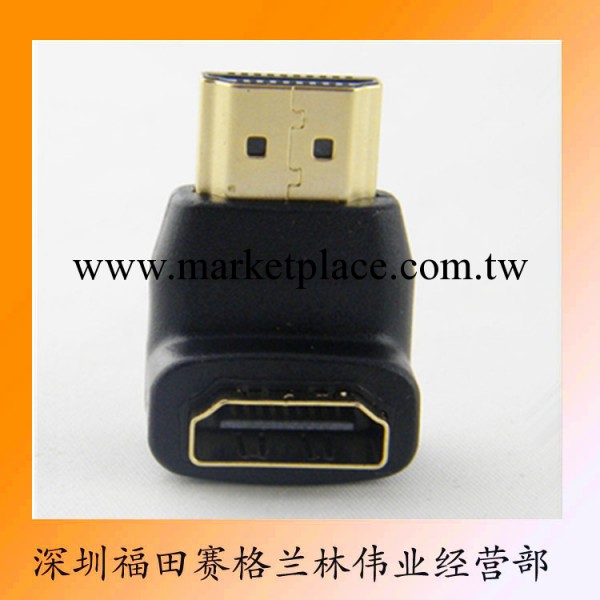 6609#90度HDMI轉接頭 直角hdmi hdmi公對母 hdmi彎頭轉換頭工廠,批發,進口,代購