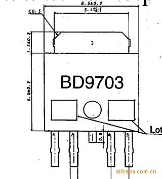 1通道降壓開關穩壓器BD9703批發・進口・工廠・代買・代購