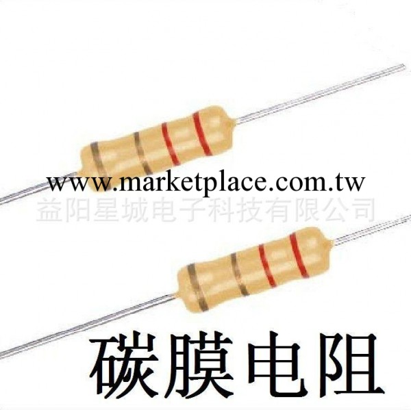 插件電阻 1/8W 1/2W 1/4W 1W 2w 3w碳膜電阻全系 廠傢直銷·工廠,批發,進口,代購