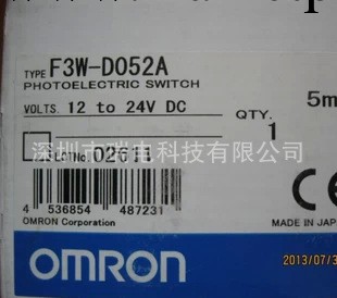 供應歐姆龍區域傳感器F3W-D052A 原裝正品現貨工廠,批發,進口,代購