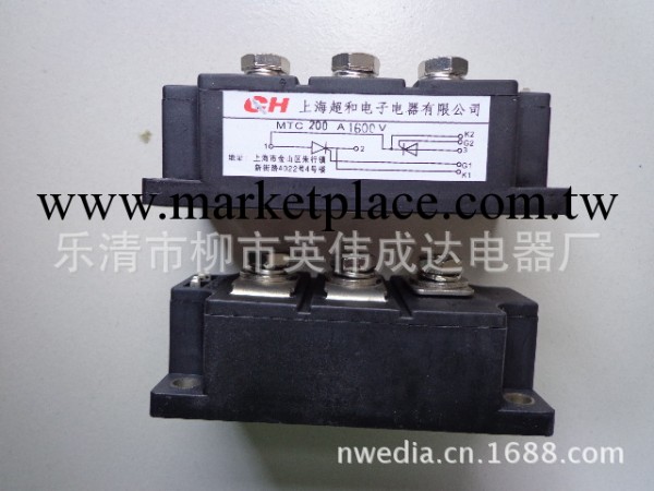 可控矽模塊 晶閘管模塊 MTC200A 1600V工廠,批發,進口,代購