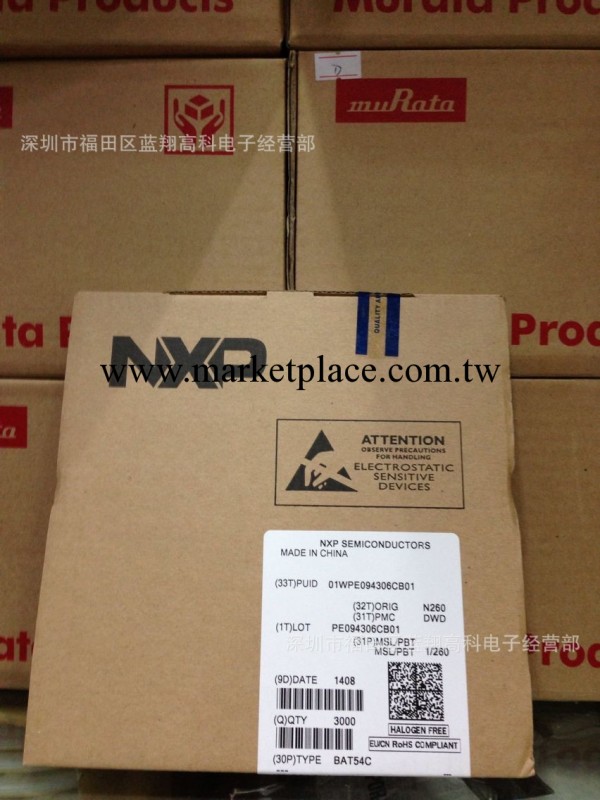 深圳代理長期現貨供應 BAT54C/S SOT-23 貼片三極管 原裝正品NXP工廠,批發,進口,代購